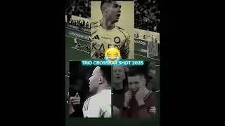 The moment the shot hit the crossbar 😎