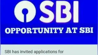SBI INVITES APPLICATIONS FOR 3 YEAR APPRENTICESHIP ; 8500 VACANCIES