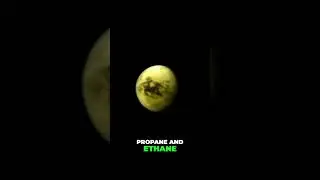 Titan's Methane Magic: Where It Snows, Rains, and Floats! #shorts