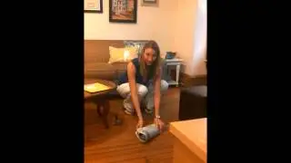 How to safely smash a wine bottle to create shards