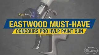 Spray Primer, Base & Clear Coat with the Concours Pro HVLP Paint Gun - Eastwood