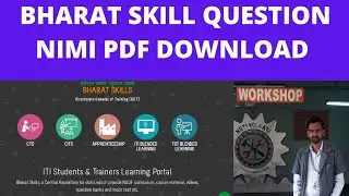 Bharat skill question bank || nimi question bank || nimi pdf download
