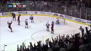 NHL Hat-Trick: Shane Doan 1st NHL Hat-Trick With .1 Seconds Left vs Islanders - Fox Arizona