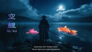 Sky Koi (空鯉) &mdash; Japanese Zen Sleep Music | Alone Samurai Lake Ambience