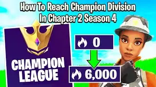 How to REACH Champion Division in SEASON 4 (in 24 hours)