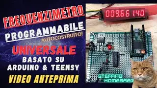 Video 40. Ascoltando le Onde Corte, costruisco un frequenzimetro  per i nostri RX 
