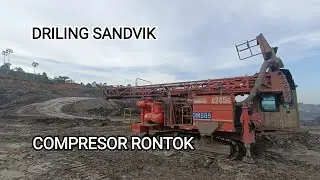 DRILLING SANDVIK D245S ENGINE SHUTDOWN... COMPRESOR PROBLEM