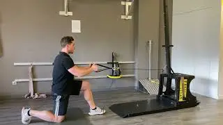Acceleration Pulley - Row with right knee support