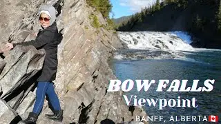 BOW FALLS VIEWPOINT AT BANFF, ALBERTA CANADA | ZENith BEE