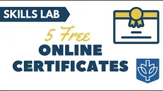 Skills Lab: 5 Free Online Certificates