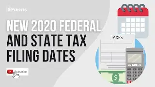 New 2020 Federal and State Tax Filing Dates - EXPLAINED (COVID 19)