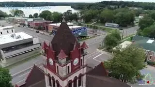 Village of Cassopolis. Cass County Courthouse. Flyover | MiCassCounty.com