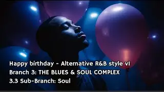 Happy birthday - Alternative R&B style v1