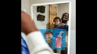 Haocrown 800x600 mm Bathroom Mirror with 21.5 inch Smart Touch Screen TV
