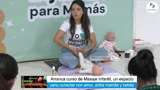 Infant massage course, a space to connect with love