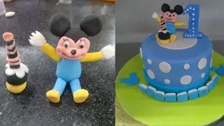 Happy birthday cake#Mickey cake#Mickey art design video