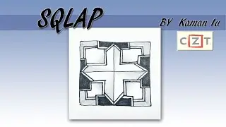 如何畫一般圖樣How to draw the Tangle Pattern SQLAP