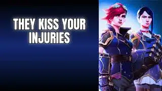They kiss your injuries - CaitVi x Listener  Arcane ASMR