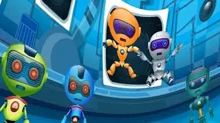 Five Little Robots | Nursery Rhymes Songs For Kids | Children Rhyme | Baby Song by Five Little Show
