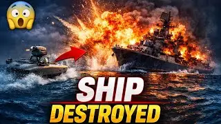 Ukraine Strike Hits Russian Ship in Black Sea &mdash; Then This Happened #UkraineWar #UkraineStrike