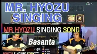 MR. HYOZU SINGING SONG ON LIVESTREAM || PUBGM NEPAL || MR.HYOZU