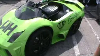Coolest Lambo Quad ever @ the Anaheim Dub Show 2010