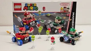 Review!LEGO SUPER MARIO 72034 Baby MARIO vs. Baby Luigi
