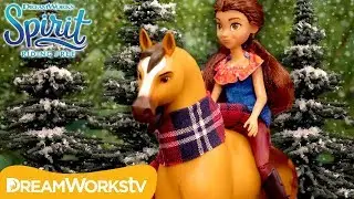 SPIRIT & LUCKY's Holiday Adventure! (with The Happy Family Show) | SPIRIT RIDING FREE