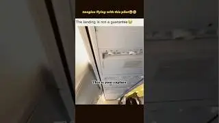 Air Somalia announcement! The landing is not guarantee 🤣 #airplane #captain #funny #memes  #crazy