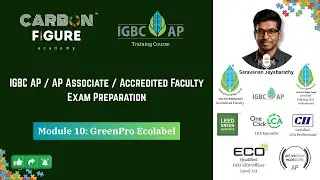 IGBC AP Exam Preparation | Module 10 - Green Pro Ecolabel