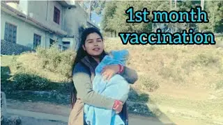 Bcg ka tika v lag gya shivansh ko 🤗@pihuvlog_07