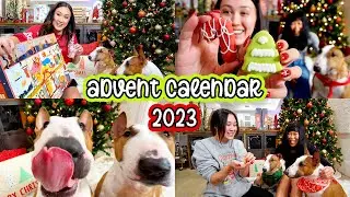 24 DAYS OF ADVENT CALENDAR COMPILATION | vlogmas day 25