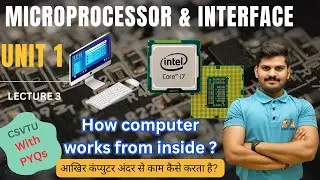 L-3 Basics of Microprocessor | How Computer Works Internally | UNIT 1 | CSVTU | By Abhiique Sir