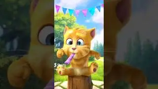 Talking ginger funny video 😂 #shortsvideo #talkingginger #cartoon #talkingtom #cartoonfun