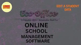 how to edit student data in Online School Management PSP.com #PSP #SchoolERP