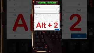 🪄 Magic of Calculator (don't miss this) #windows #shorts
