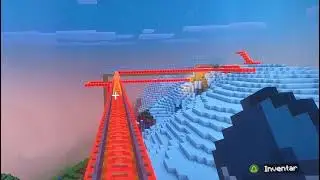 Minecraft Achterbahn