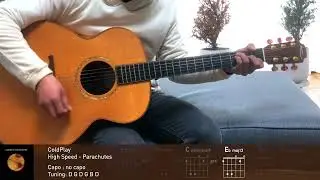 High Speed - ColdPlay Acoustic Guitar Cover