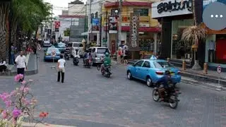 SUASANA DI LEGIAN STREET DAN PANTAI KUTA BALI