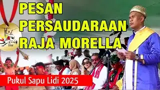 Pesan Persaudaraan dari Raja Negeri Morella – Pukul Sapu Lidi 2025