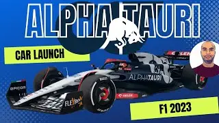 F1 2023 - Alpha Tauri Car Launch