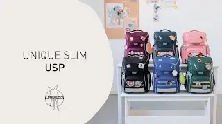Special features of the Slim school bag | School Set Unique Slim | L&Auml;SSIG