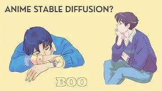Playing with CHINESE ANIME Stable Diffusion Model