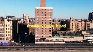 Flying Over Coney Island| Brooklyn NYC | Winter Time| DJI Drone