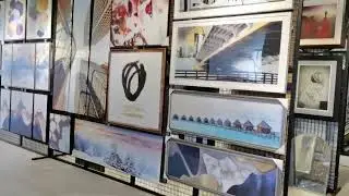 Wholesale PS L Shape Floating Canvas Painting Frames Moulding Frame Manufacturer