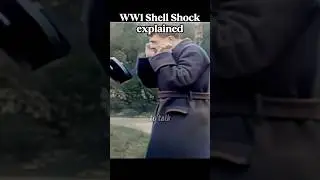 Shell Shock of WW1 explained 🪖 #history #ww1 #worldwar1 #shellshock #soldiers #footage