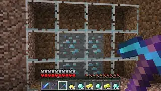 Minecraft UHC but all the stone is replaced with GLASS...