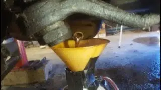 Cleaning sludge out of an old, neglected engine with my 