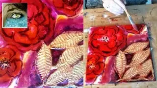 Encaustic Beeswax Painting Tutorial #1 - Learn How To Embed Paper