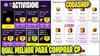 QUAL MELHOR LOJA PARA COMPRAR CP ACTIVISION OU CODASHOP NO CODM
